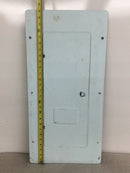 American Switch AB15(16-30)CMH Panel Cover/Door Only 150 Amps 120/240 V 1 Phase 3 Wire 30 Space 27 1/4" x 13 3/8"