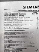 Siemens MC2040b1200ESC Meter Load Center Combination Parts 200A, 240V, Meter Guts and Neutral Kit