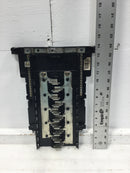 Square D HOM20M100RB 100 Amp 10 Space 120/240V Load Center Guts Only 9" X 14"