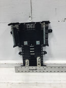 Square D BX30RFT 200 Amp 240V 4 Space Feed Thru Load Center Guts Only 10" X 13"