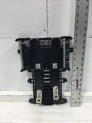 Square D BX30RFT 200 Amp 240V 4 Space Feed Thru Load Center Guts Only 10" X 13"