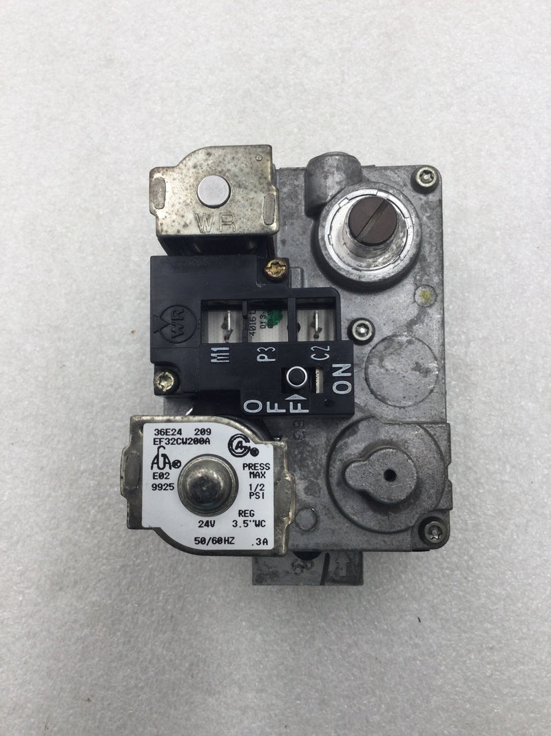 White Rodgers Gemini 36E24 209 24 VAC Furnace Gas Valve without Manifold