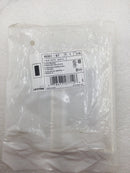 Leviton 80301-ST 1-Gang Screwless Wall Plate Std Decora Style Light Almond Color