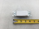 Leviton 5603-2W Decora Style 3-Way Rocker Switch in White 15 Amp 125 VAC