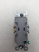 Pass & Seymour 3232TR-W Tamper Resistant Single Pole 15A 120V Duplex Receptacle