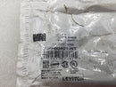 Leviton 80401-NT Single Gang Decora Wall Device Plate in Light Almond