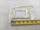 Leviton 80401-NT Single Gang Decora Wall Device Plate in Light Almond
