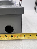 Square D H362R 3 Pole 60A 600VAC Type Nema3R Enclosure Fusible Safety Switch