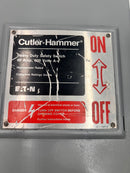 Eaton/Cutler-Hammer DH362FGK, 60A, 3 Pole, 600VAC, Fused, Nema1 Safety Switch
