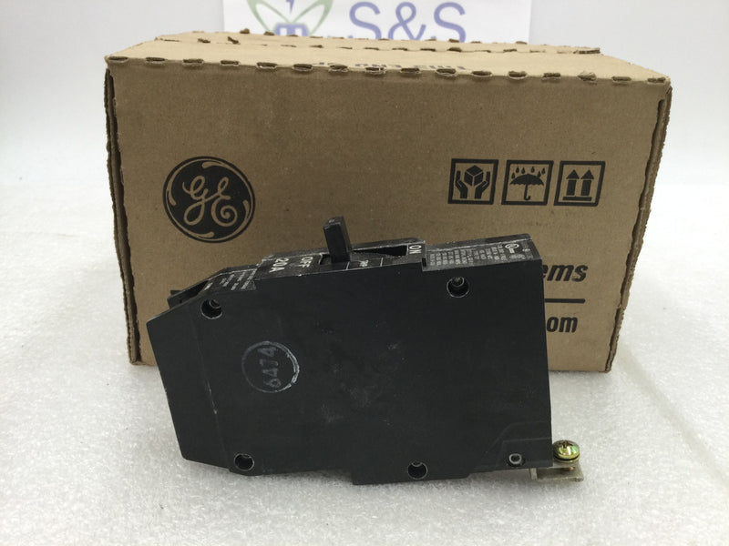 (Lot of 6) GE/General Electric TEY120 20 Amp 277 Volt 1 Pole Bolt On Circuit Breaker