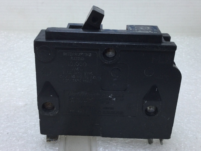 Murray MQ115 15 Amp Single Pole 120/240 Vac Type MSQ Circuit Breaker