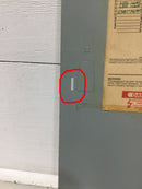Siemens M1632MB1200F 200A 18 Space 120/240V Panel/Door w/Main 28 1/8" x 15 1/2"