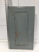 Gould GQ20MBB-2 200 Amp 20 Space 120/240V Panel/Door w/Main 25 1/8" x 14 1/2"