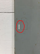 Gould GQ20MBB-2 200 Amp 20 Space 120/240V Panel/Door w/Main 25 1/8" x 14 1/2"
