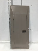 Eaton 225 Amp 32 Space 120/240V Panel Door w/Main 34 1/8" x 14 3/8"