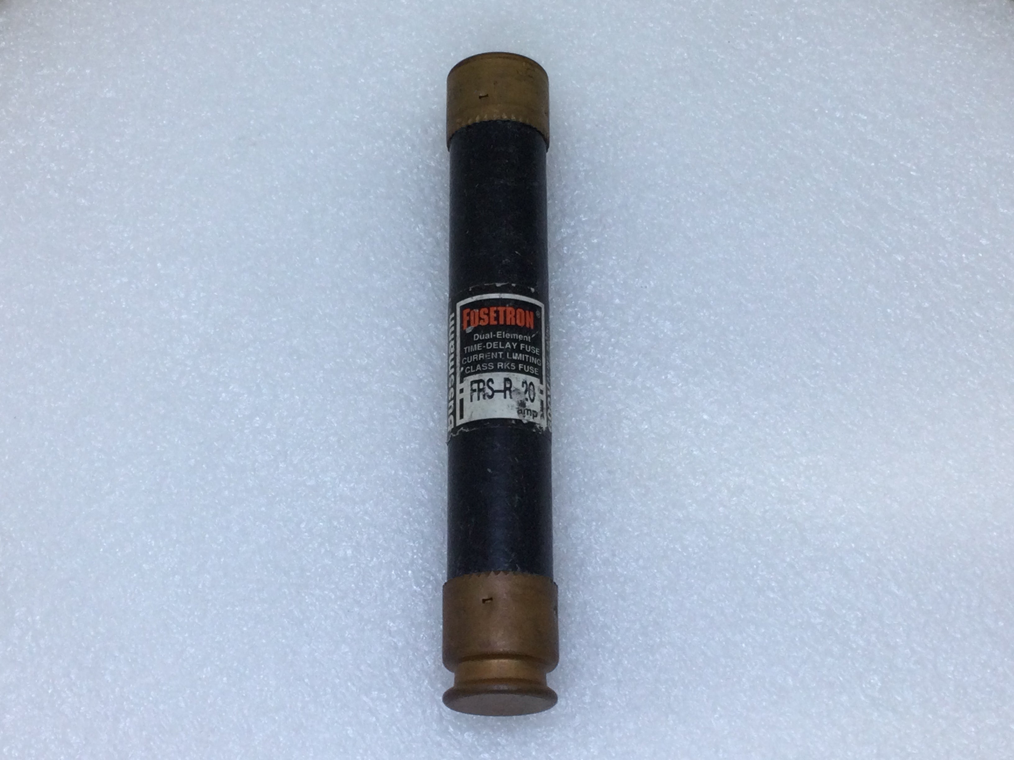 Bussman FRS-R-20 20 Amp 600V Dual Element Class RK5 Fuse - Black Label