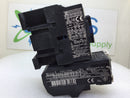 Telemecanique LC1D0910 25A 3 PH 600V 110/120V Coil w/Accessory LR2D13X6 - Flaw