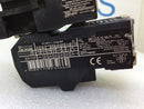 Telemecanique LC1D0910 25A 3 PH 600V 110/120V Coil w/Accessory LR2D13X6 - Flaw