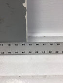 Siemens PW4040L1200CU 200 Amp 40 Space Hinged Cover Only 38 1/4" x 14 3/4"
