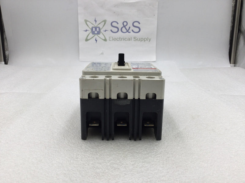 Eaton HFD3090 90 Amp 3 Pole 600 VAC 65k Red Label Circuit Breaker