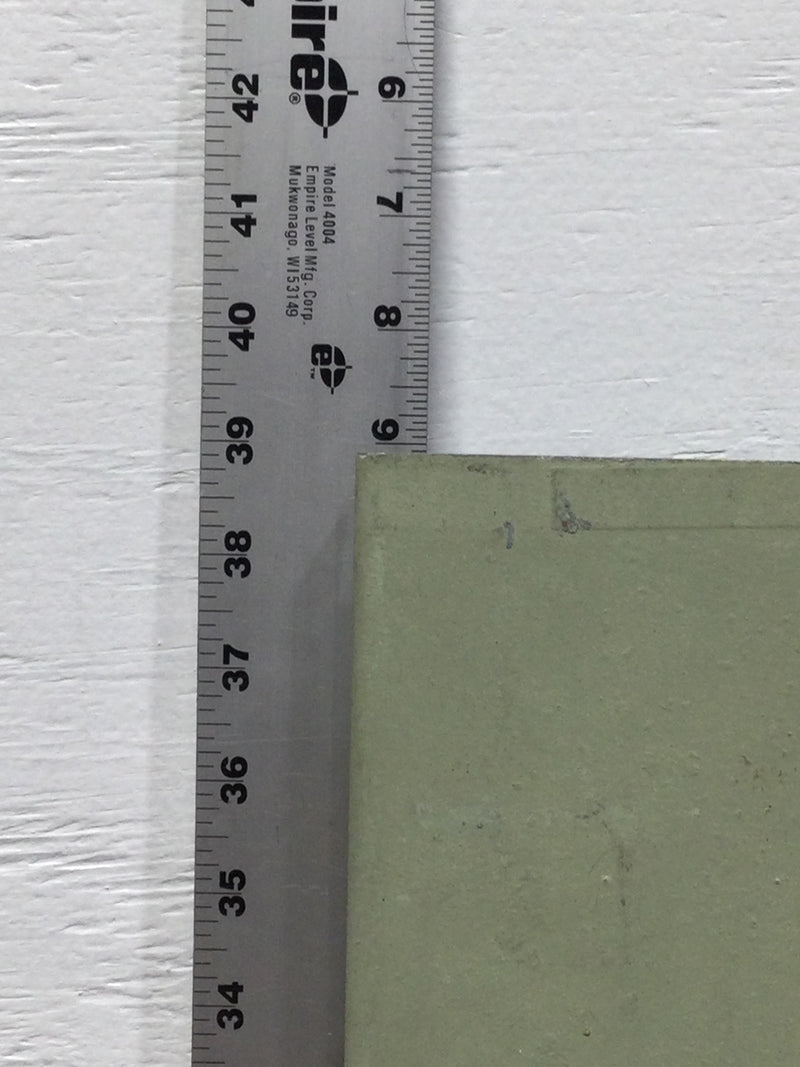 Hinged Panelboard Cover/Door Only 39" x 13 5/8"