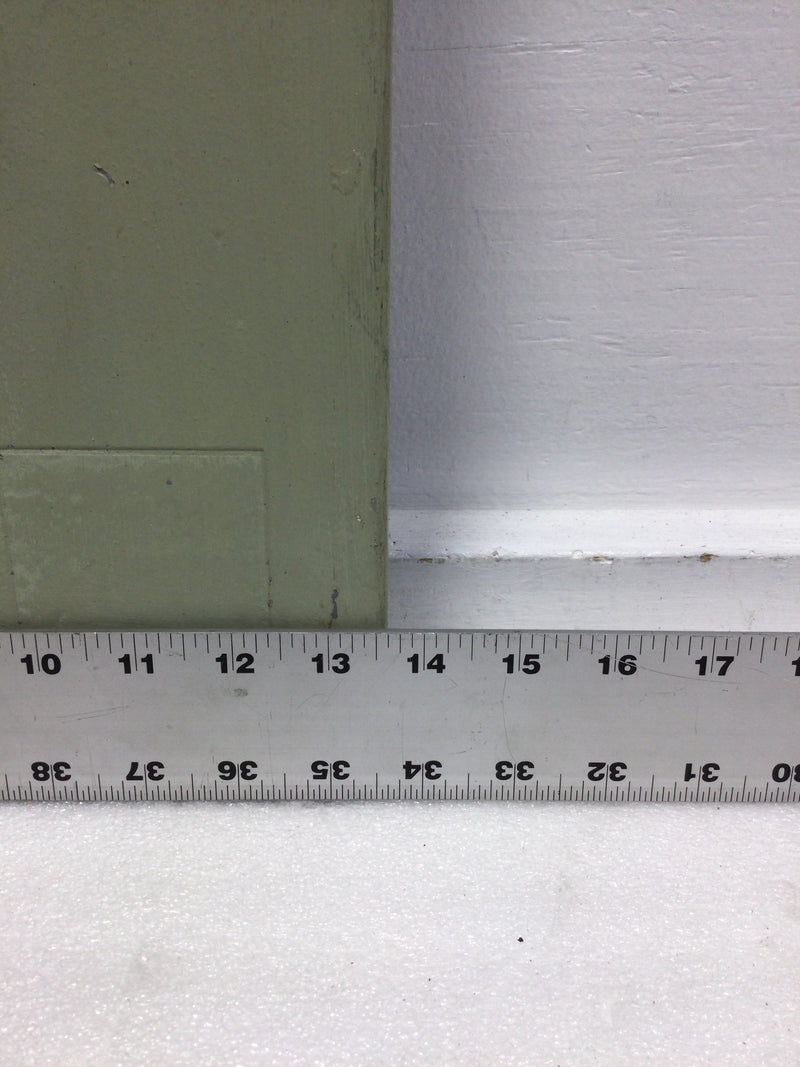 Hinged Panelboard Cover/Door Only 39" x 13 5/8"