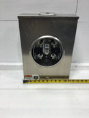 GE General Electric UAT-RS213C-FLGE 200 Amp 600 VAC Single Phase Nema 3R Meter Socket