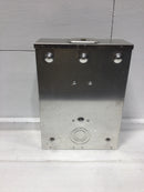 GE General Electric UAT-RS213C-FLGE 200 Amp 600 VAC Single Phase Nema 3R Meter Socket