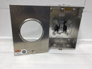 GE General Electric UAT-RS213C-FLGE 200 Amp 600 VAC Single Phase Nema 3R Meter Socket