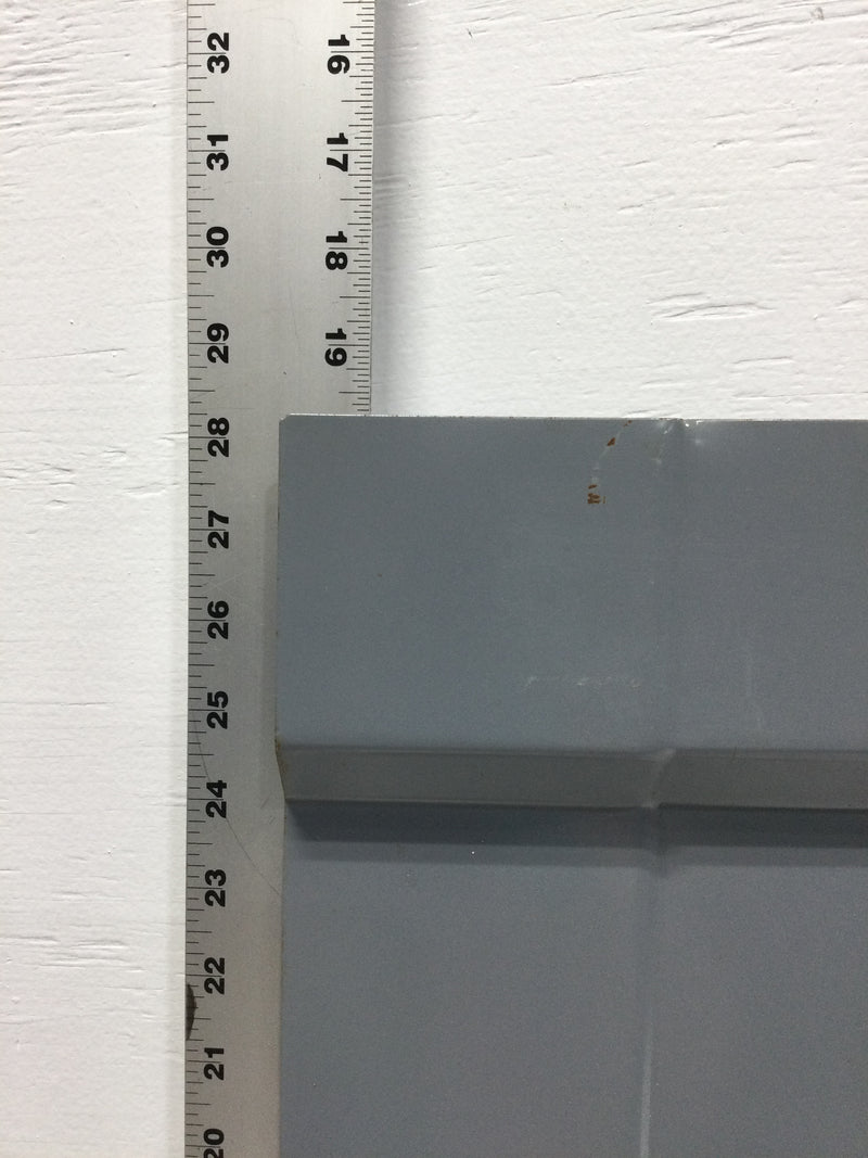 Square D QO130L200GRB 200 Amp 30 Space 240V Dead Front Only w/Main 28 3/8" x 14"