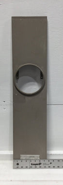 Eaton Cutler Hammer CGBT12M2SC Meter Cover Only w/Back Hooks 200 Amp 120/240V 32 7/8" x 7 1/2"