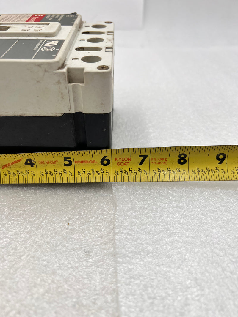 Westinghouse HMCP003A0C 3 Amp 3 Pole 600V Circuit Breaker