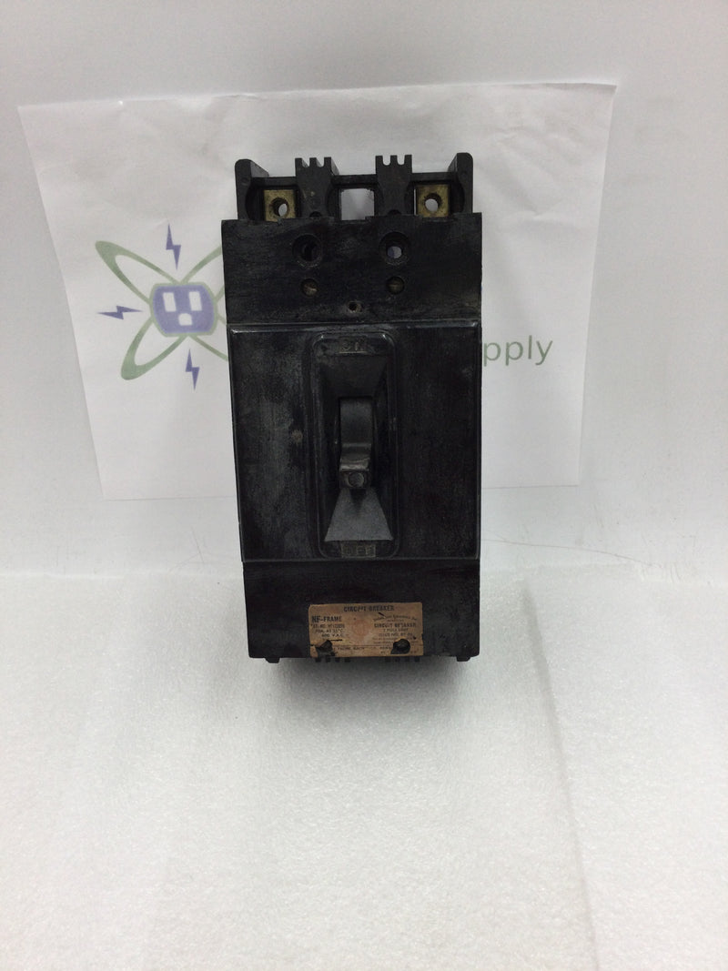 FPE Federal Pacific NF622070 70 Amp 2 Pole 600 VAC Circuit Breaker