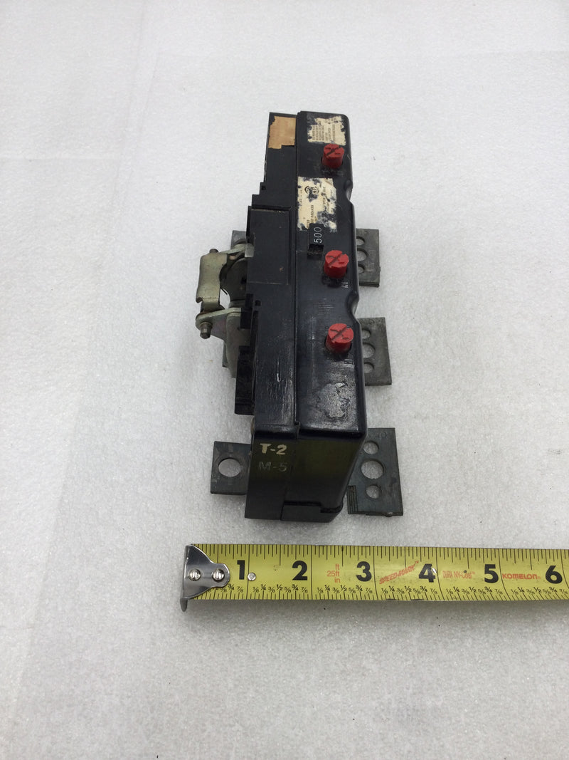 Westinghouse HLA3500T 500 Amp 3 Pole 600V Circuit Breaker Amp Trip Unit