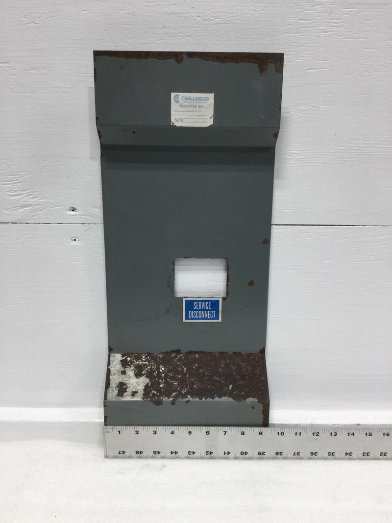 Challenger Service Disconnect Dead Front Only 22 1/8" x 9 3/8"