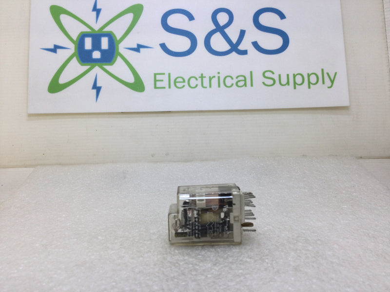 Lot of 3 Potter & Brumfield KHX-17A11N-120 120 VAC Ice Cube Relay 14-Position Blades