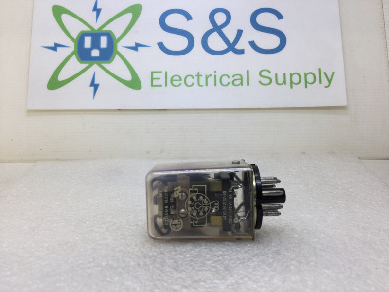 Guardian Electric A410-362137-40 5 Amp 120 VAC 8 Pin Ice Cube Relay