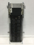 GE General Electric A-Series™ II Panelboards AEF Style 225 Amp 480Y/277V 3-Phase 4 Wire 42-Circuit 208/120V MLO Panelboard Interior Plug in Breaker Style - Guts only