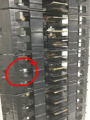 GE General Electric A-Series™ II Panelboards AEF Style 225 Amp 480Y/277V 3-Phase 4 Wire 42-Circuit 208/120V MLO Panelboard Interior Plug in Breaker Style - Guts only