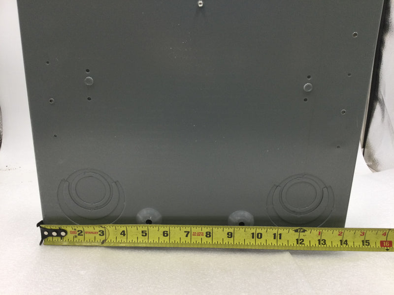 Square D/Homeline HOM816L125PRB 8 Space/16 Circuit 125A Convertible Breaker Panel Type HOM