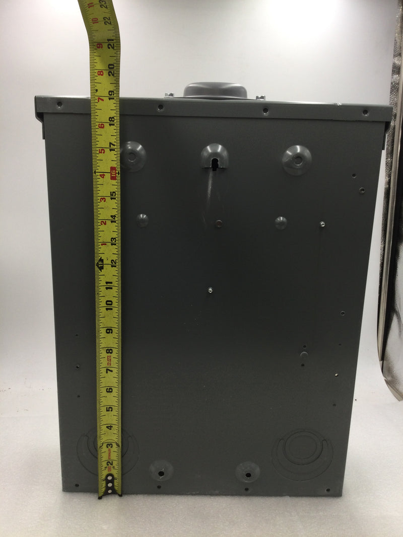 Square D/Homeline HOM816L125PRB 8 Space/16 Circuit 125A Convertible Breaker Panel Type HOM