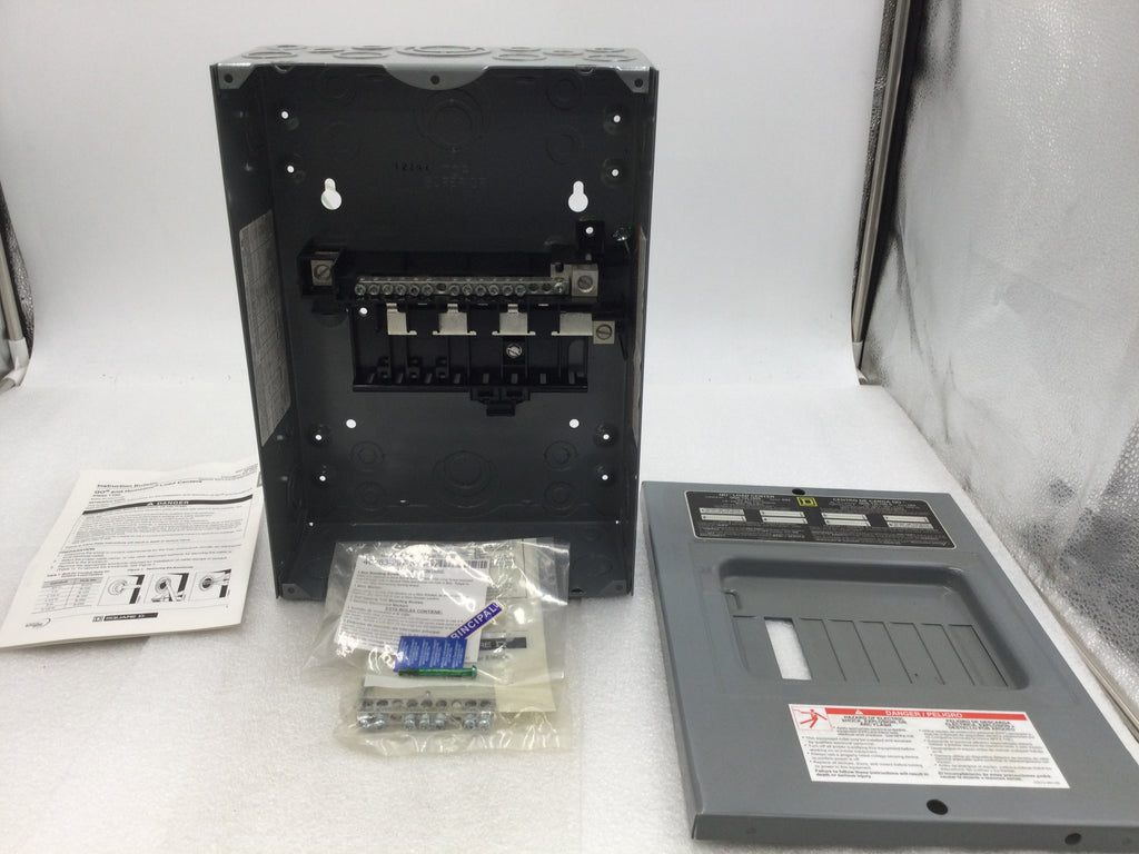 Square D QO6-12L100D Load Center 100 Amp Single Phase Type 1 - BME Square D QO6-12L100D Load Center 100 Amp Single Phase Type 1 - BME