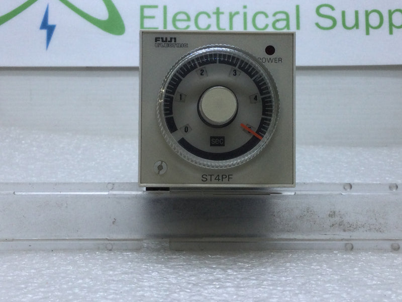Timer Power Fuji Fuji Electric ST4PF Super Timer Off-Delay Timer 24VDC 8-Pins