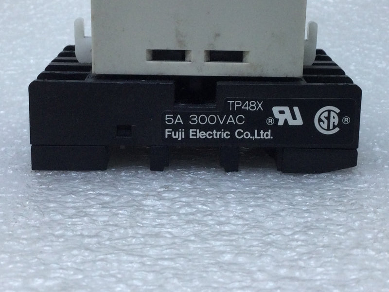 Fuji Electric ST4PF Super Timer Off-Delay Timer 24VDC 8-Pins