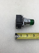 Cutler-Hammer 10250T/91000T Contact Block with Green Indicator Light