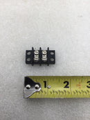 Lot of 3 TRW/Cinch Connector 2-Position Screw Terminal Connecting Block