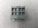 Lot of 10 Allen-Bradley 1492-EAJ15 Gray Terminal Block End Anchor