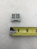 Lot of 10 Allen-Bradley 1492-EAJ15 Gray Terminal Block End Anchor