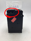 Siemens ED43B020 20 Amp 3 Pole 480V Sentron Circuit Breaker w/Lockout - Flaw