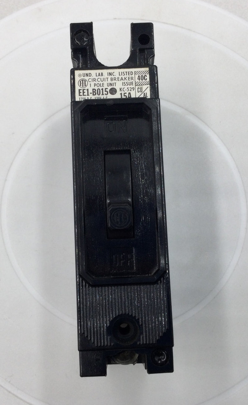 ITE EE1-B015 15 Amp 1 Pole 120V Circuit Breaker - Cosmetic Flaw